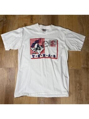 90s Texas Tee – White (XL)